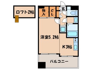 ゴールド大濠の物件間取画像